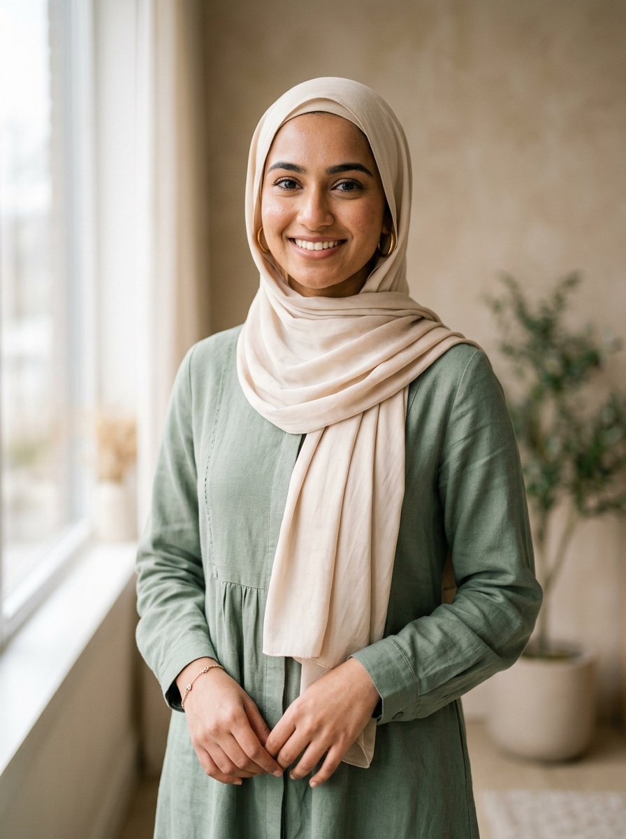 Micro-Modal Silk Daily Hijab