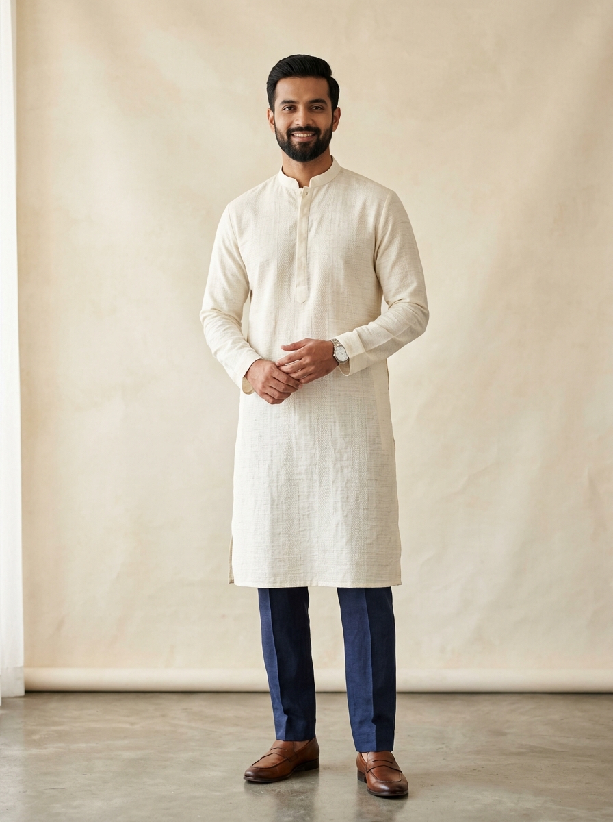 Classic Friday Handloom Cotton Kurta